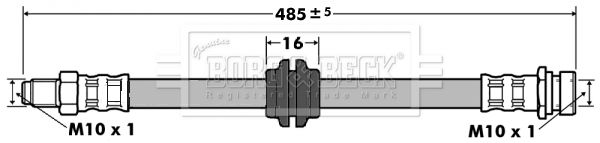 BORG & BECK Jarruletku BBH7468